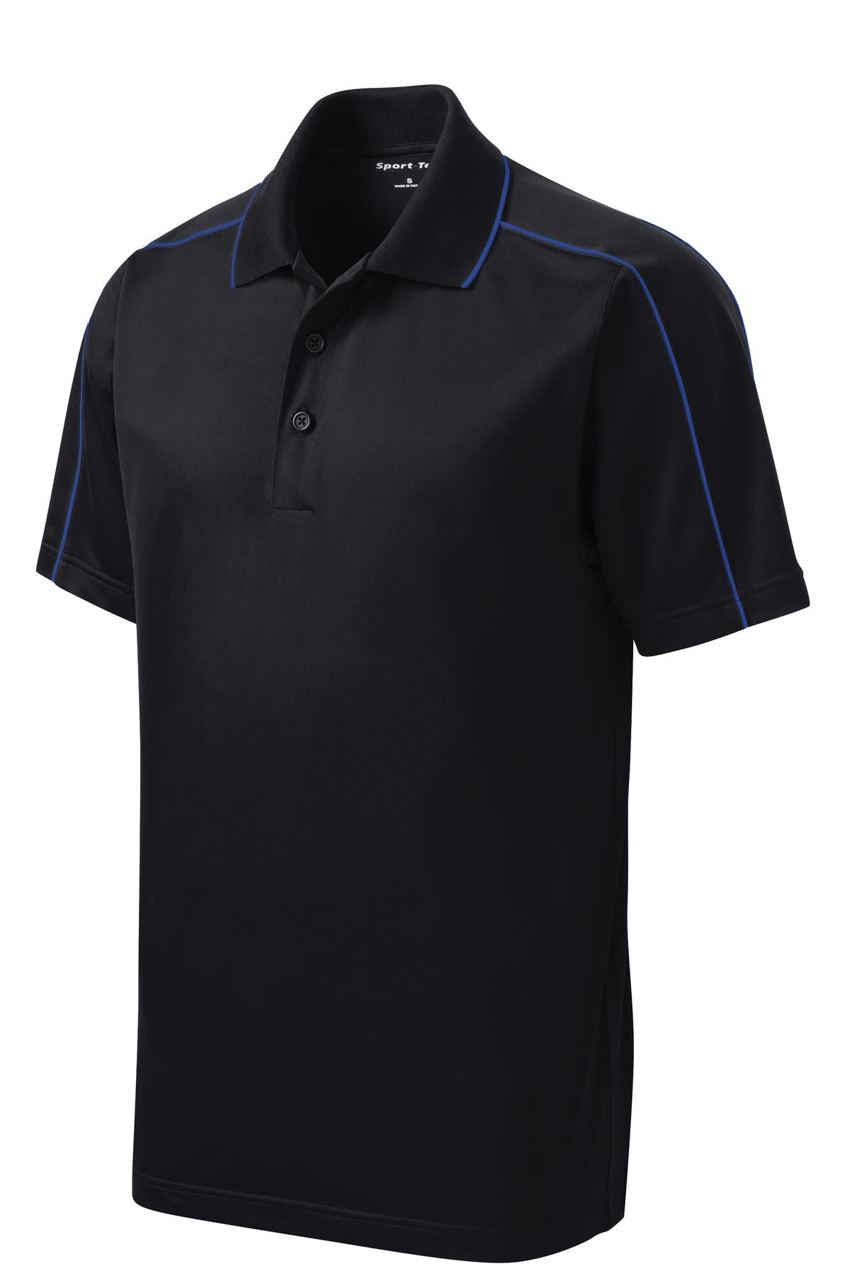 Sport-Tek ST653 Tek Micropique Sport-Wick Piped Polo