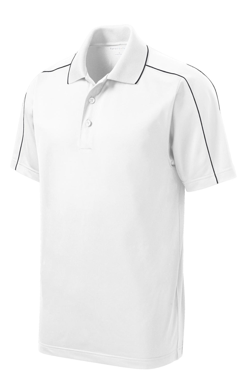 Sport-Tek ST653 Tek Micropique Sport-Wick Piped Polo
