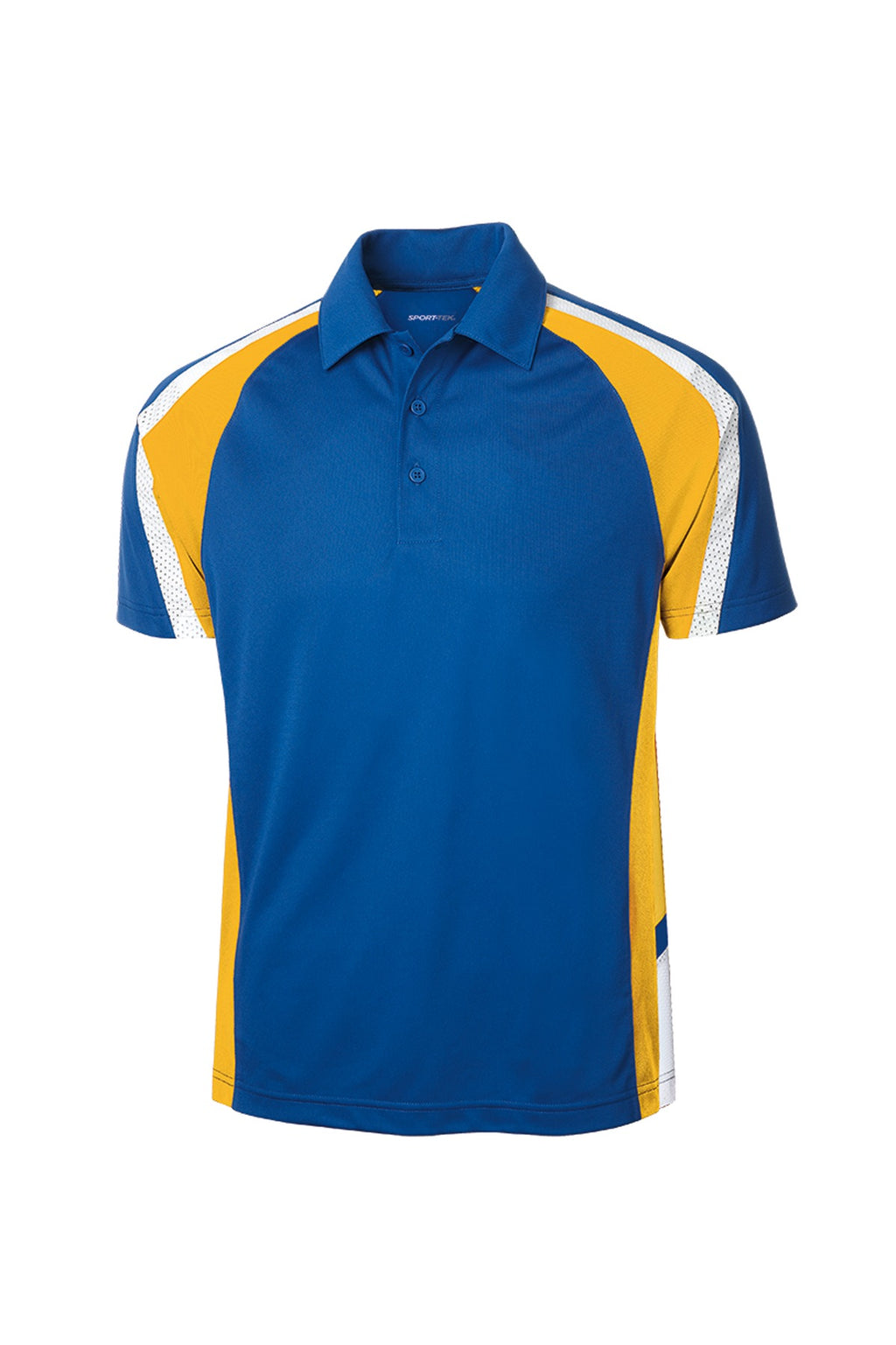 Sport-Tek ST654 Tek Tricolor Micropique Sport-Wick Polo