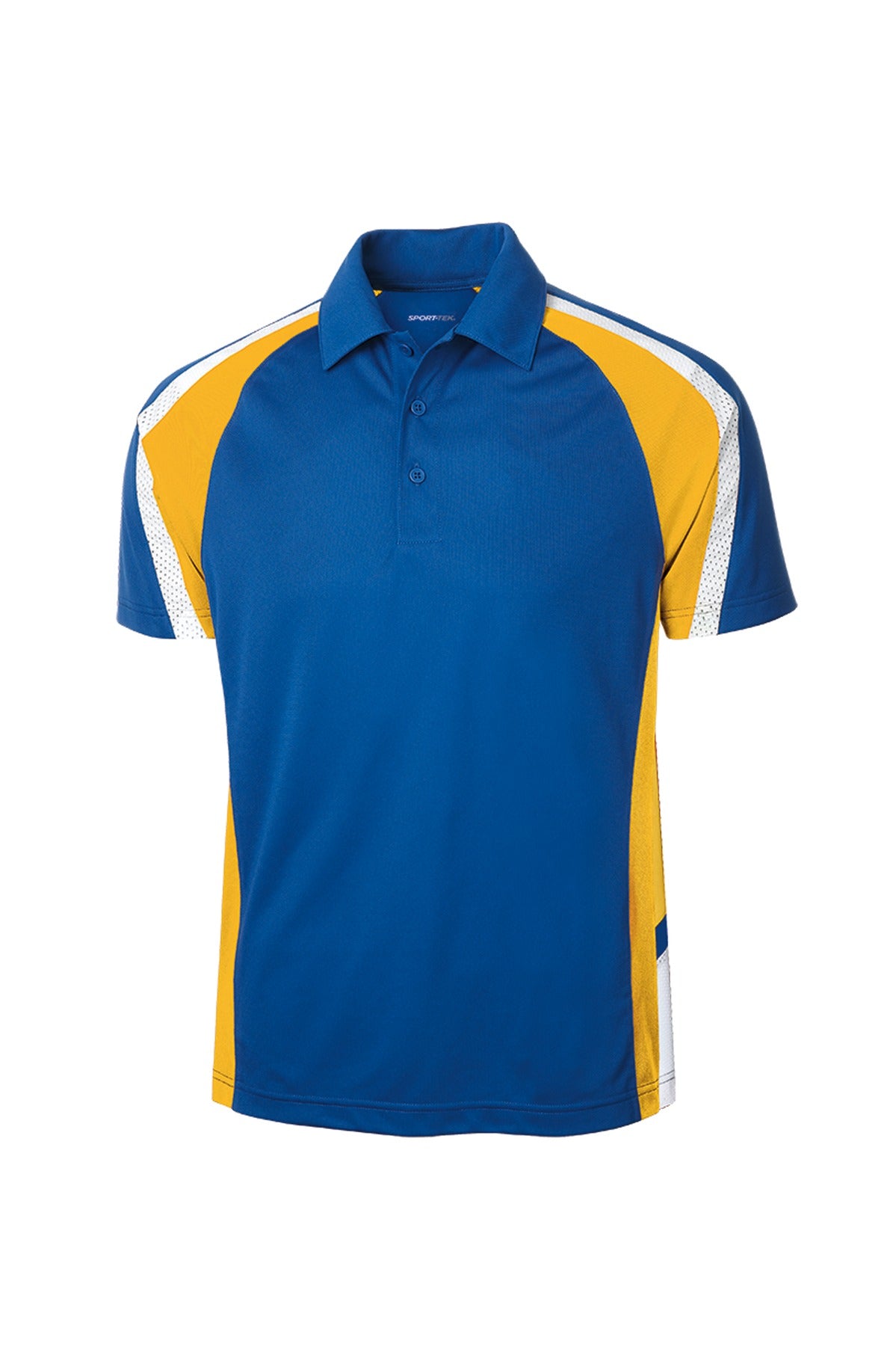 Sport-Tek ST654 Tek Tricolor Micropique Sport-Wick Polo