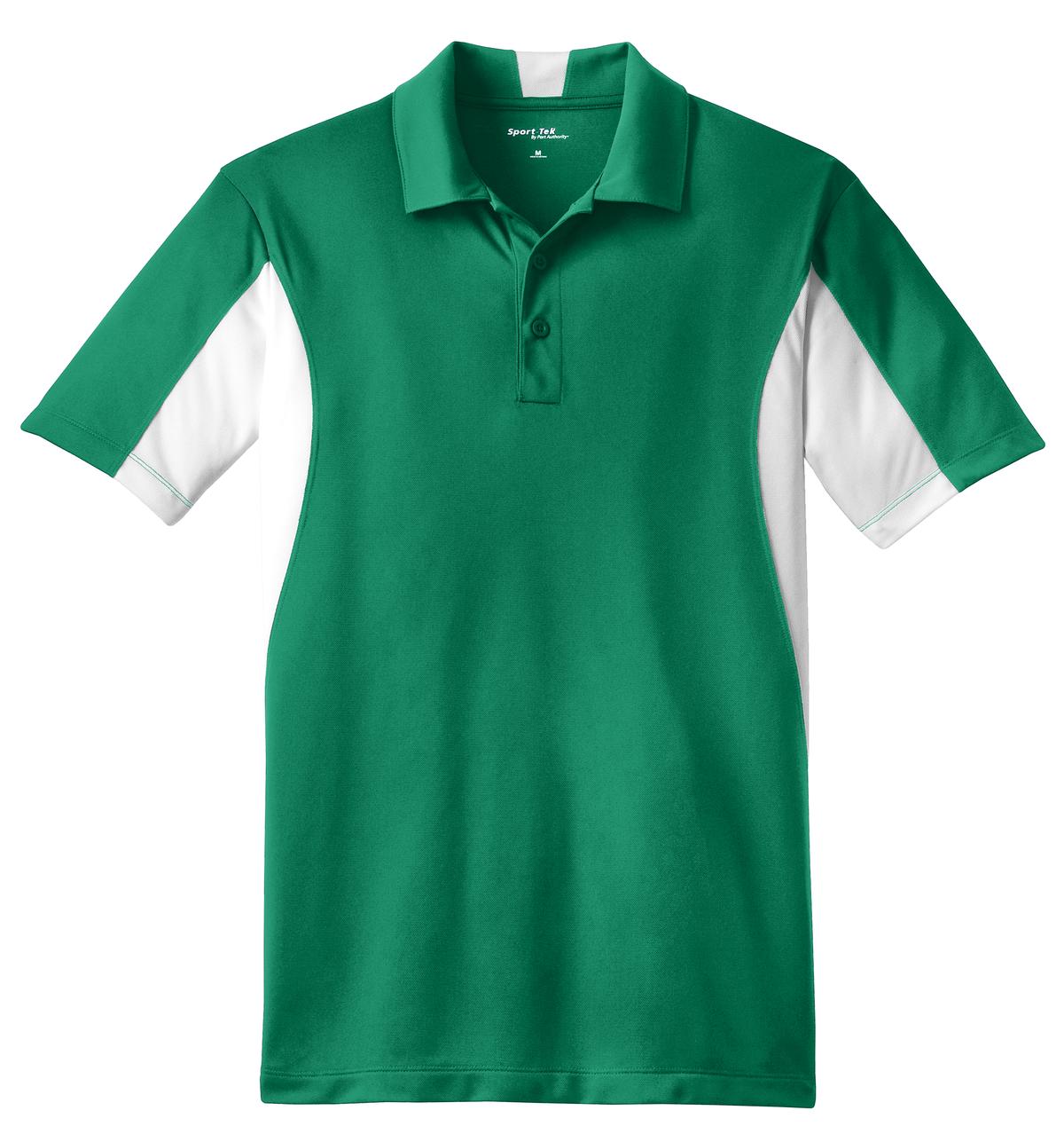 Sport-Tek ST655 Tek Side Blocked Micropique Sport-Wick Polo