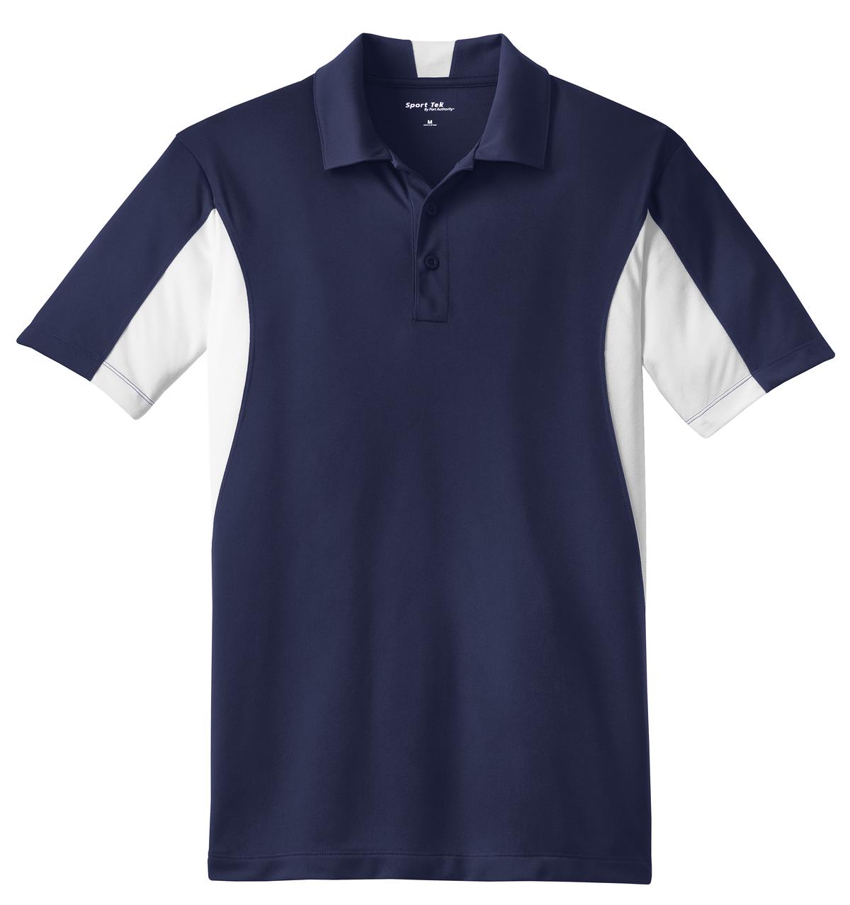 Sport-Tek ST655 Tek Side Blocked Micropique Sport-Wick Polo