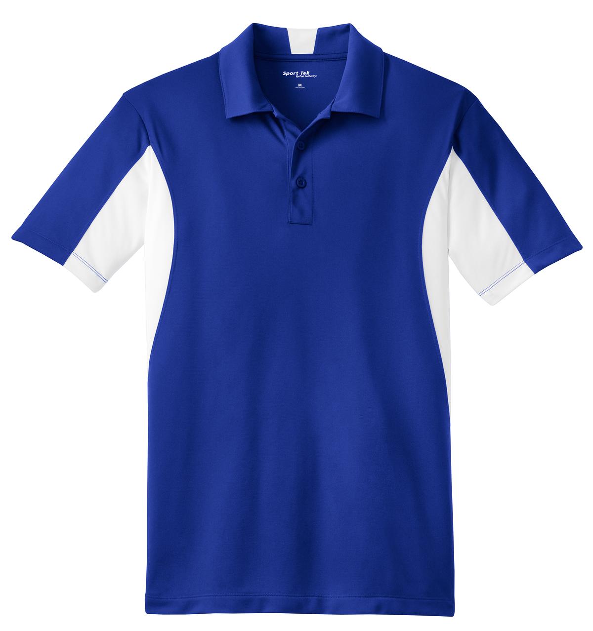 Sport-Tek ST655 Tek Side Blocked Micropique Sport-Wick Polo