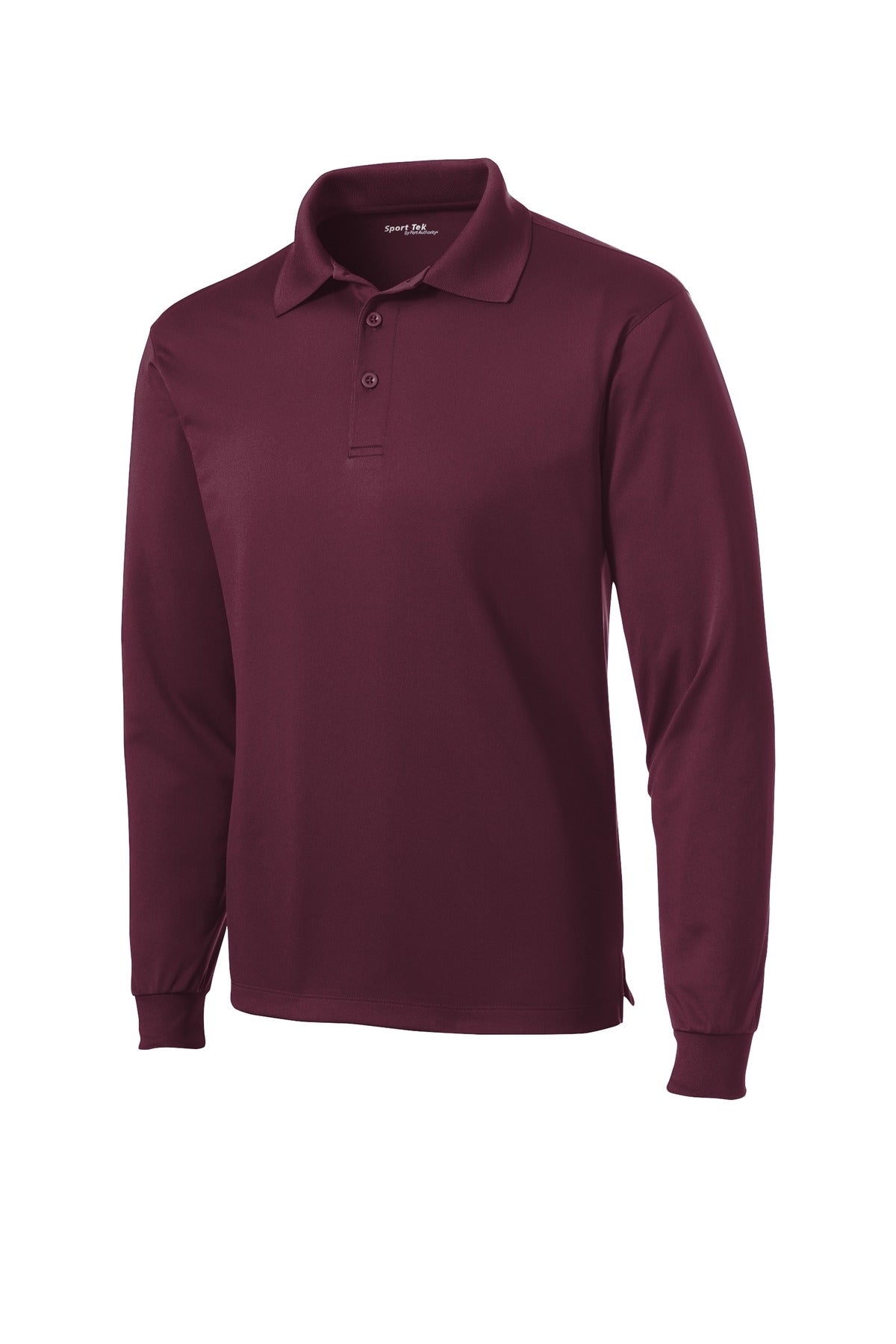 Sport-Tek ST657 Tek Long Sleeve Micropique Sport-Wick Polo