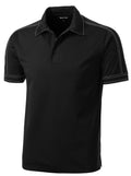 Sport-Tek ST659 Tek Contrast Stitch Micropique Sport-Wick Polo