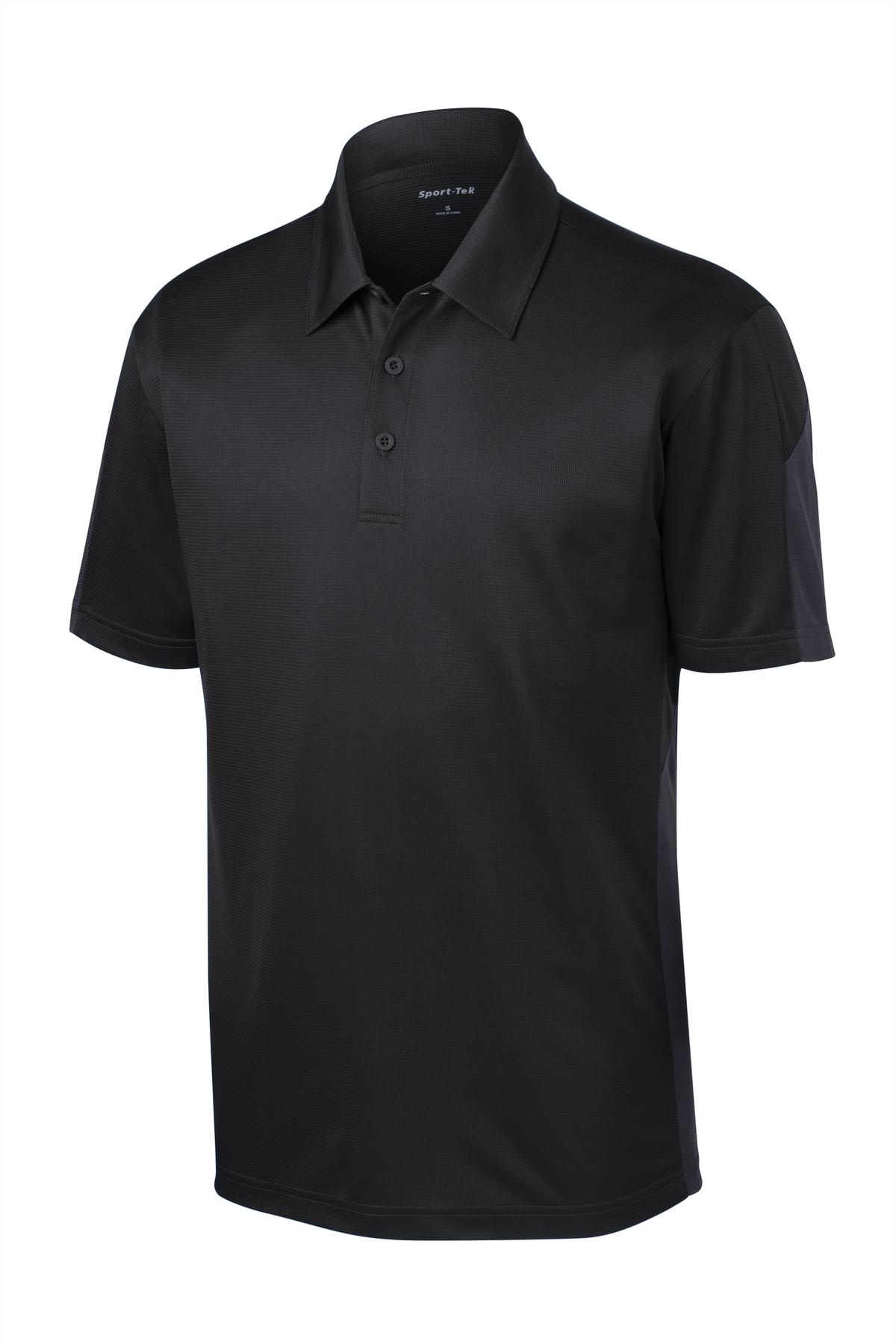 Sport-Tek ST695 Tek PosiCharge Active Textured Colorblock Polo