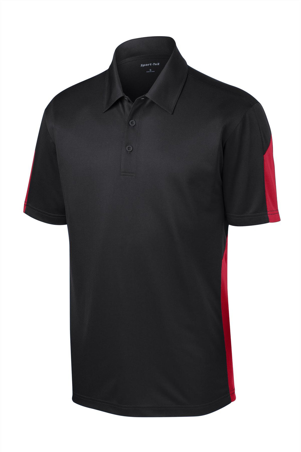 Sport-Tek ST695 Tek PosiCharge Active Textured Colorblock Polo