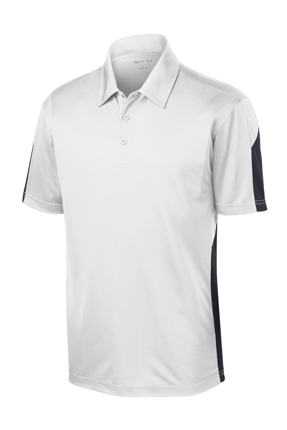 Sport-Tek ST695 Tek PosiCharge Active Textured Colorblock Polo