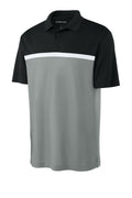 Sport-Tek ST741 Tek UV Micropique Colorblock Polo