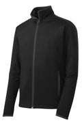 Sport-Tek ST853 Tek Sport-Wick Stretch Contrast Full-Zip Jacket