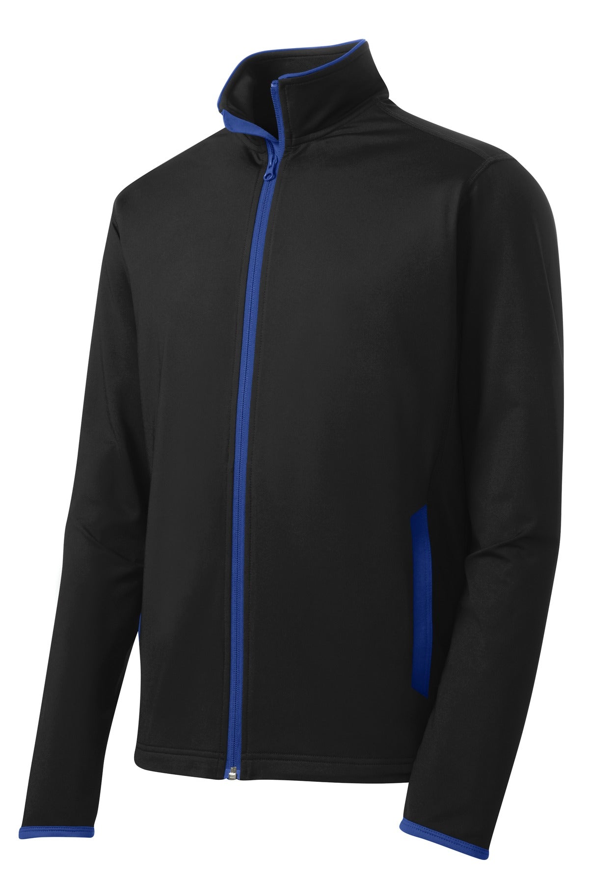 Sport-Tek ST853 Tek Sport-Wick Stretch Contrast Full-Zip Jacket