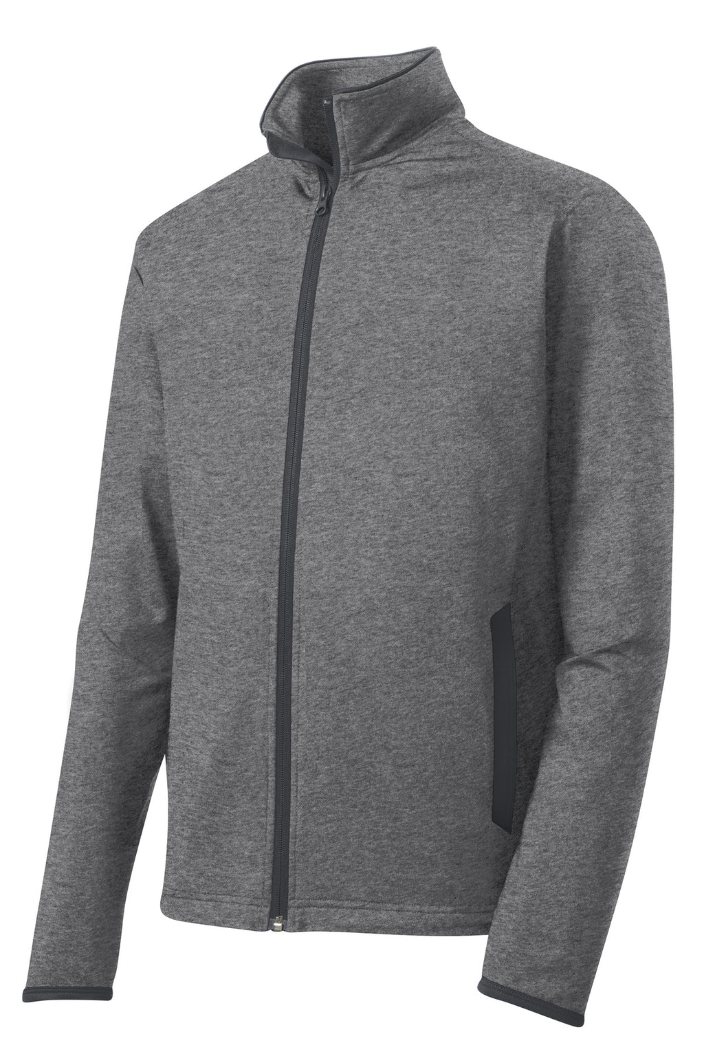 Sport-Tek ST853 Tek Sport-Wick Stretch Contrast Full-Zip Jacket