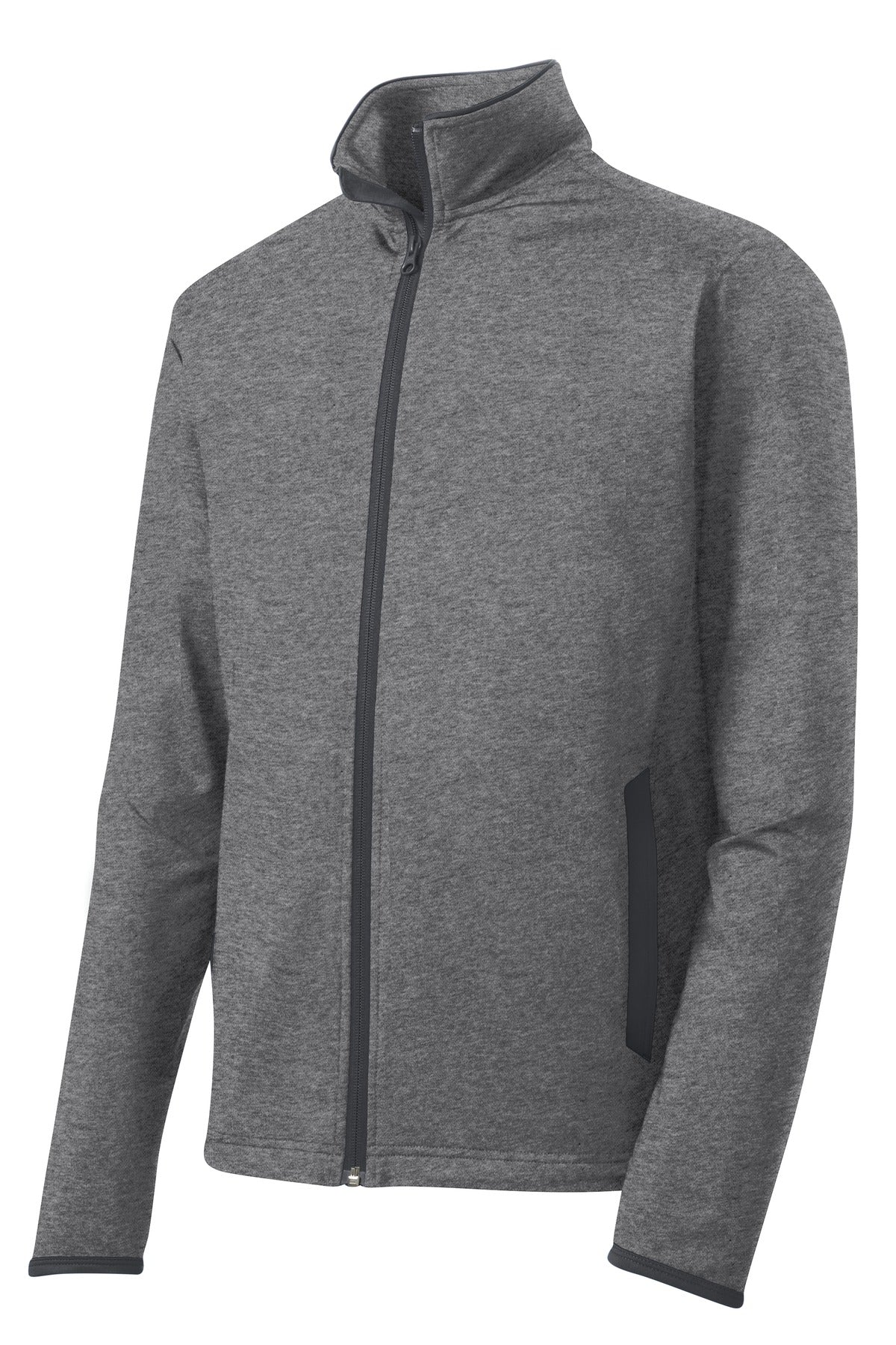 Sport-Tek ST853 Tek Sport-Wick Stretch Contrast Full-Zip Jacket