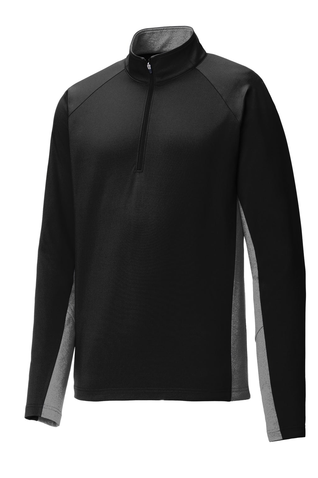 Sport-Tek ST854 Tek Sport-Wick Stretch Contrast 1/4-Zip Pullover