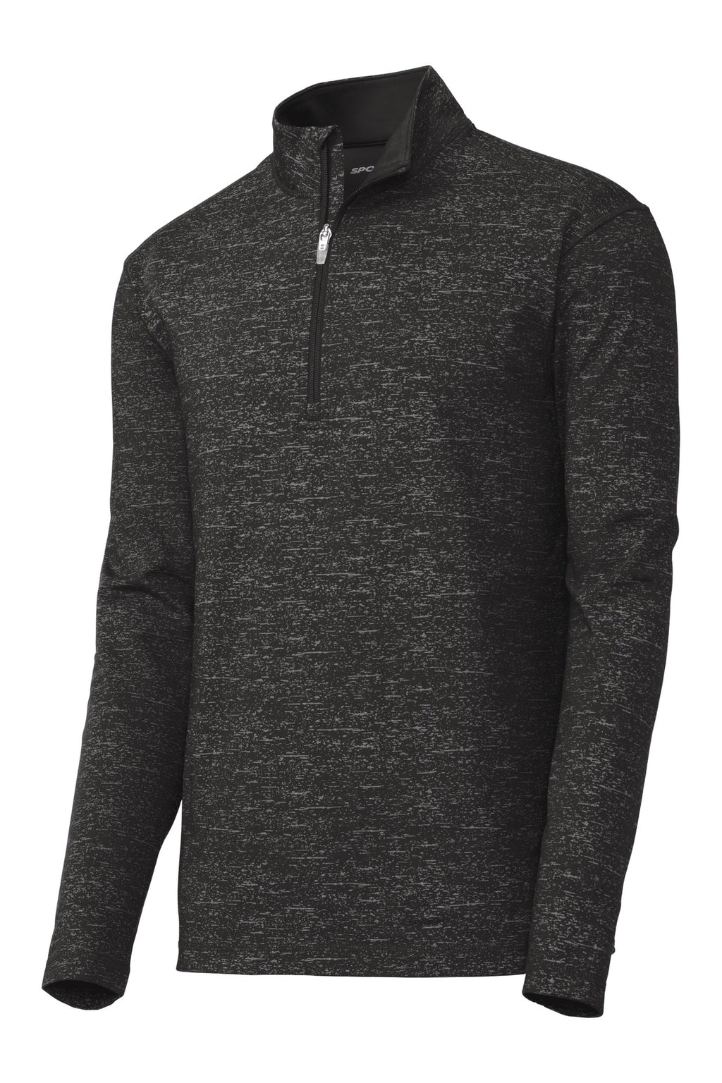 Sport-Tek ST855 Tek  Sport-Wick  Stretch Reflective Heather 1/2-Zip Pullover