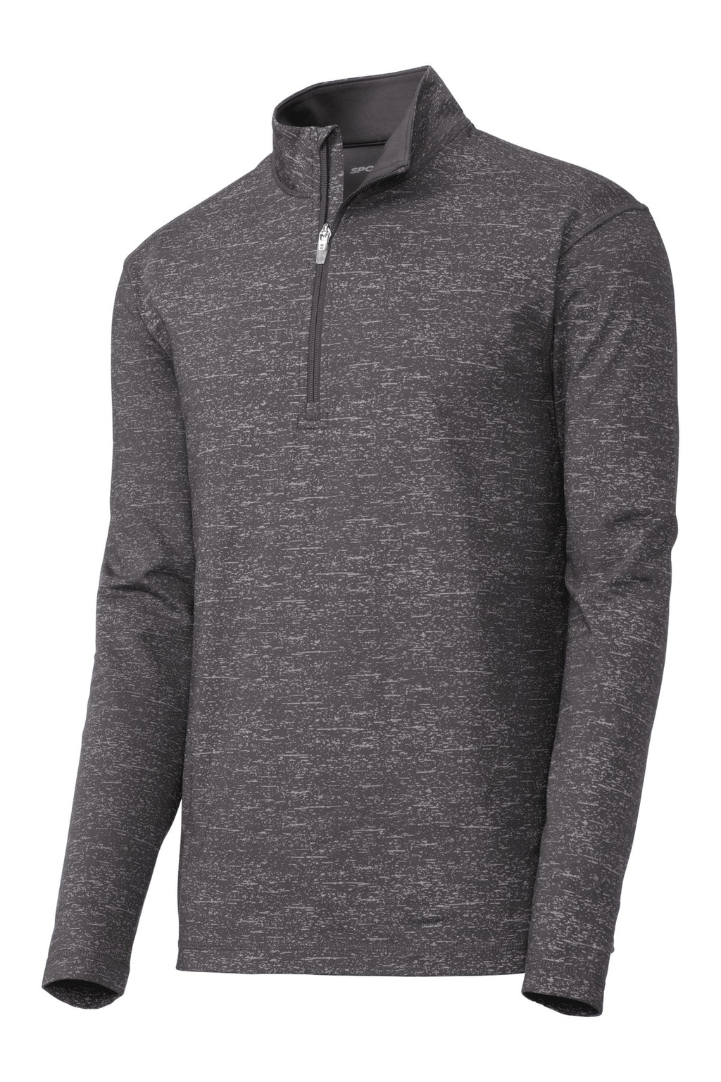 Sport-Tek ST855 Tek  Sport-Wick  Stretch Reflective Heather 1/2-Zip Pullover