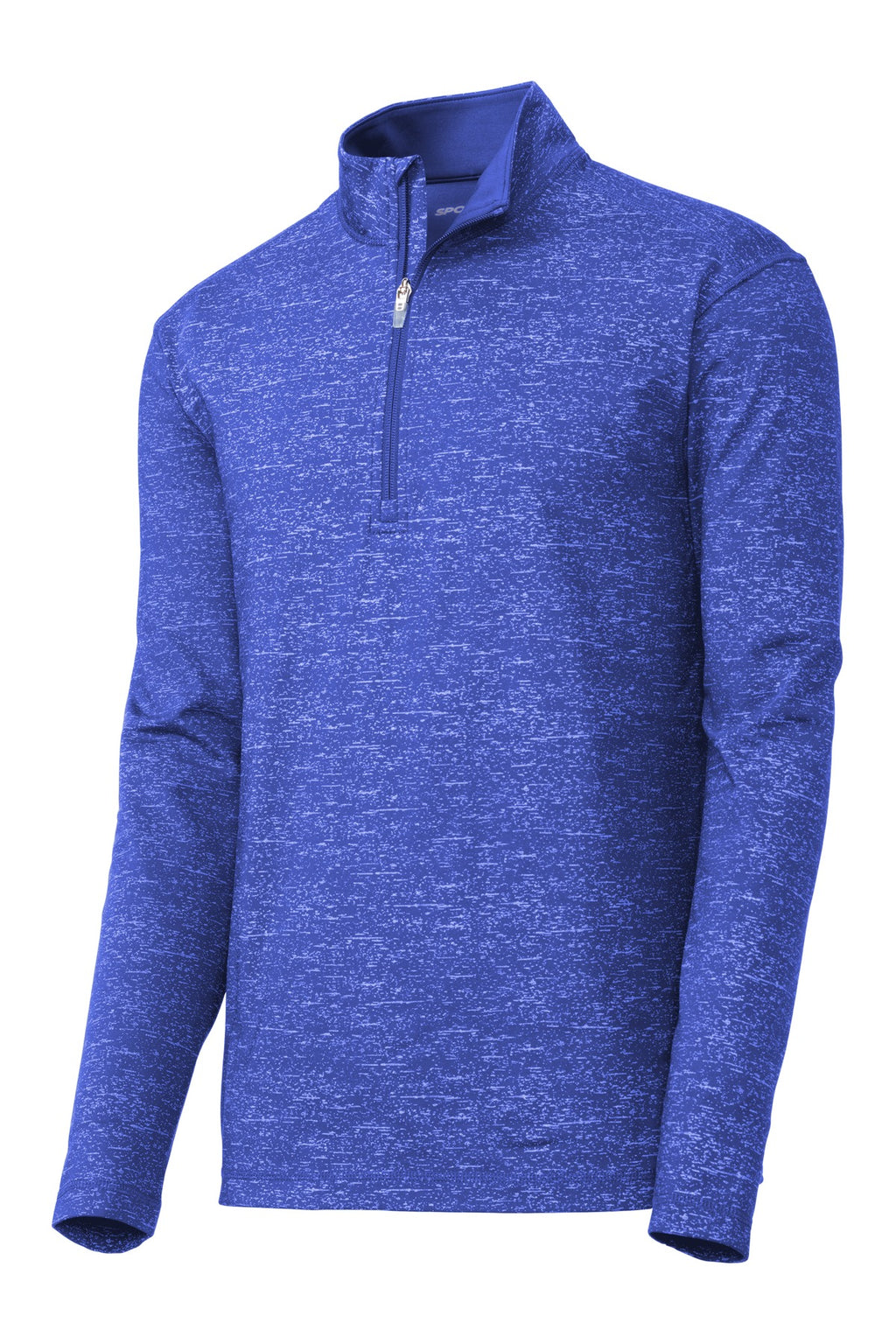 Sport-Tek ST855 Tek  Sport-Wick  Stretch Reflective Heather 1/2-Zip Pullover