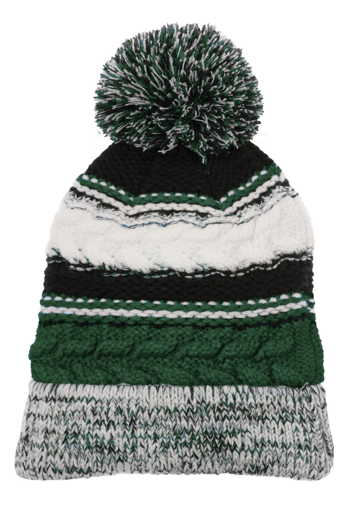 Sport-Tek STC21 Tek Pom Pom Team Beanie