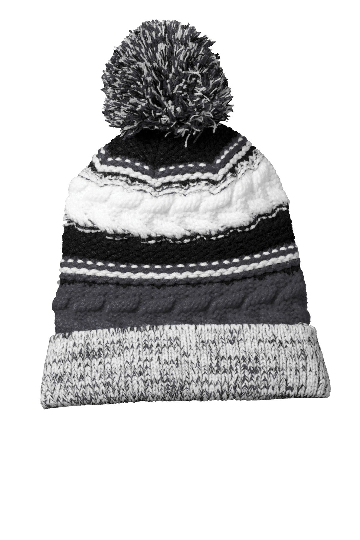 Sport-Tek STC21 Tek Pom Pom Team Beanie