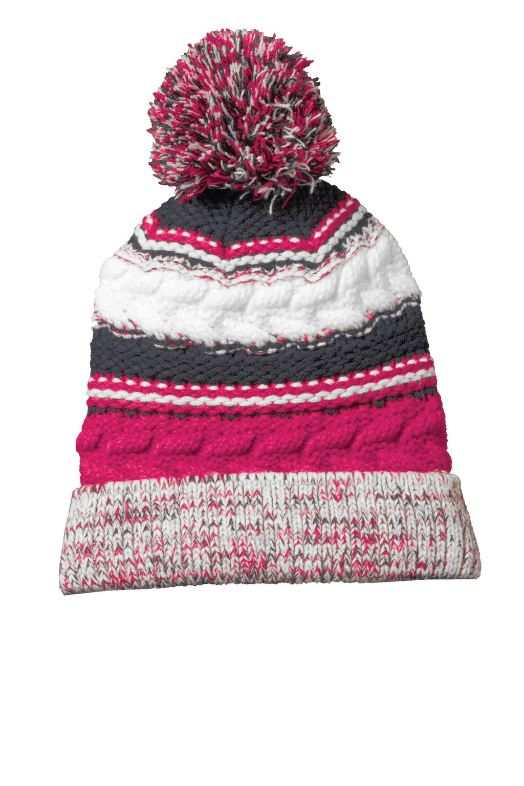 Sport-Tek STC21 Tek Pom Pom Team Beanie