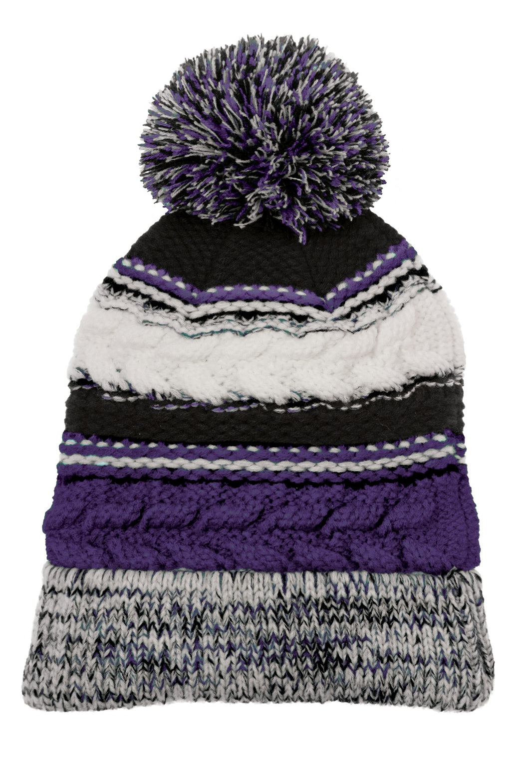 Sport-Tek STC21 Tek Pom Pom Team Beanie
