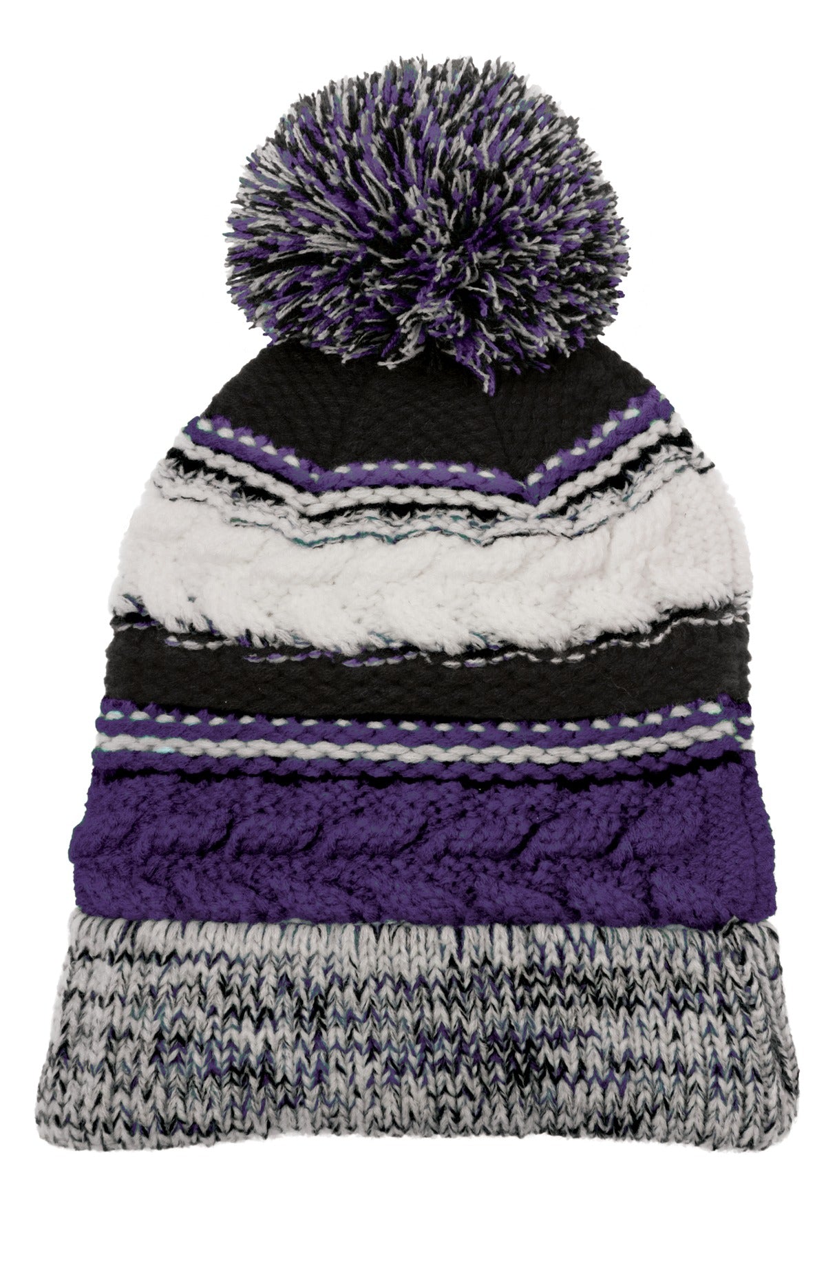 Sport-Tek STC21 Tek Pom Pom Team Beanie