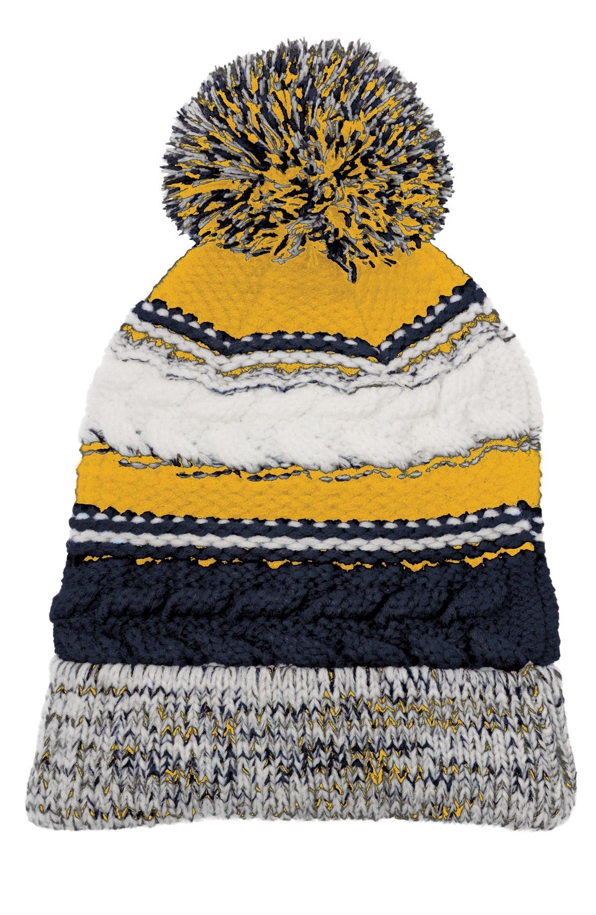 Sport-Tek STC21 Tek Pom Pom Team Beanie