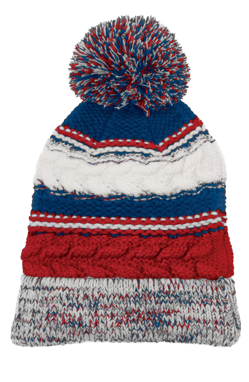 Sport-Tek STC21 Tek Pom Pom Team Beanie