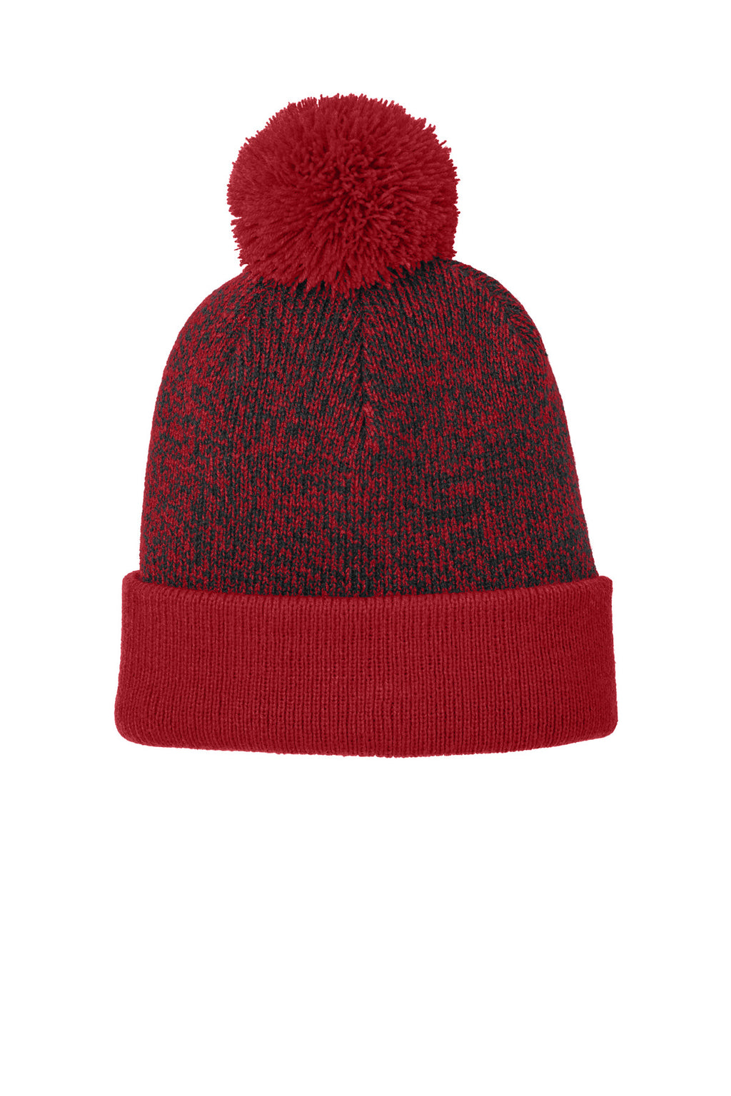 Sport-Tek STC68 Tek Halftime Heather Pom Beanie