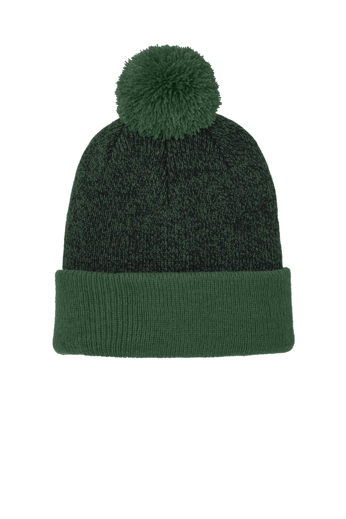 Sport-Tek STC68 Tek Halftime Heather Pom Beanie
