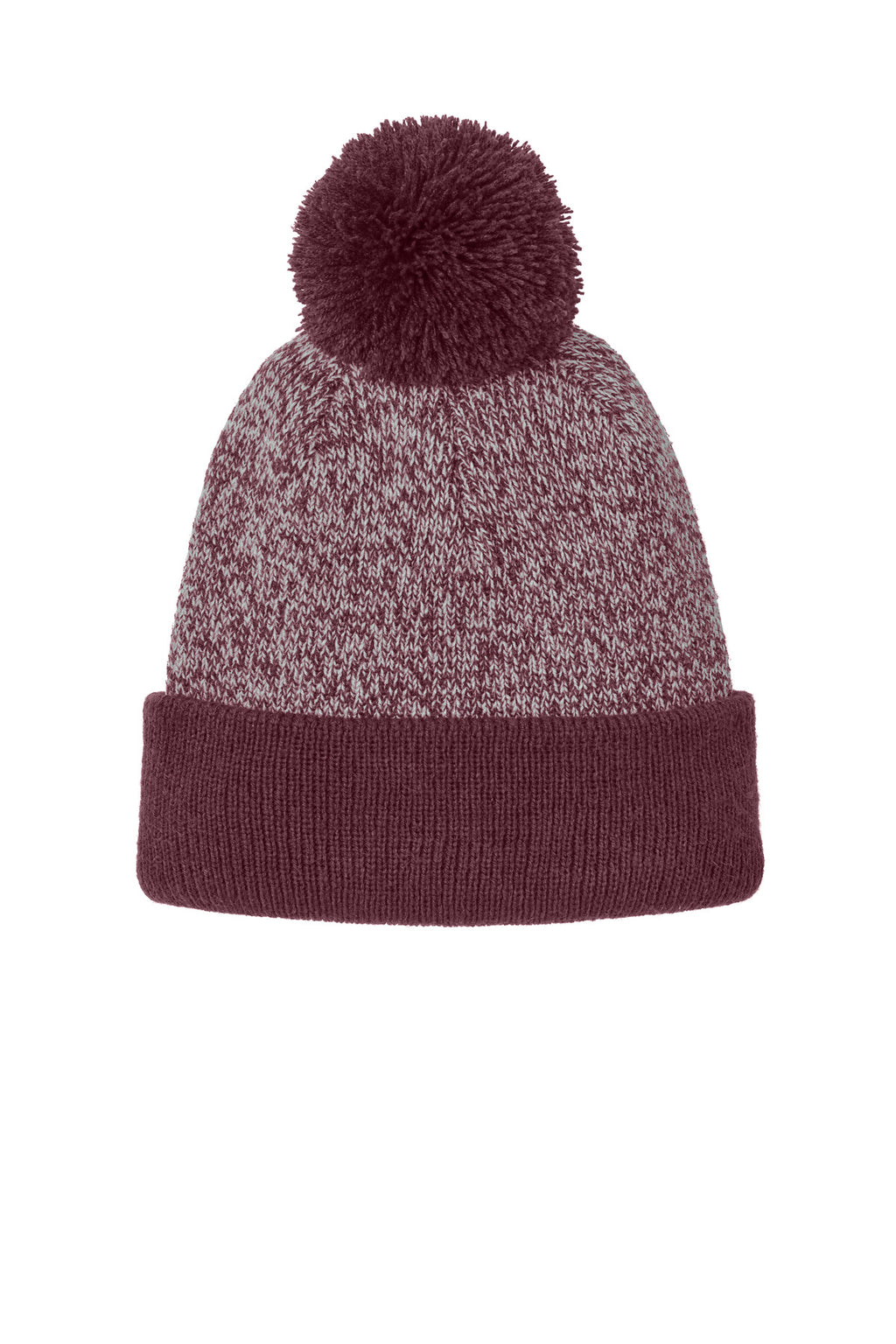Sport-Tek STC68 Tek Halftime Heather Pom Beanie