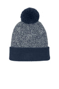 Sport-Tek STC68 Tek Halftime Heather Pom Beanie