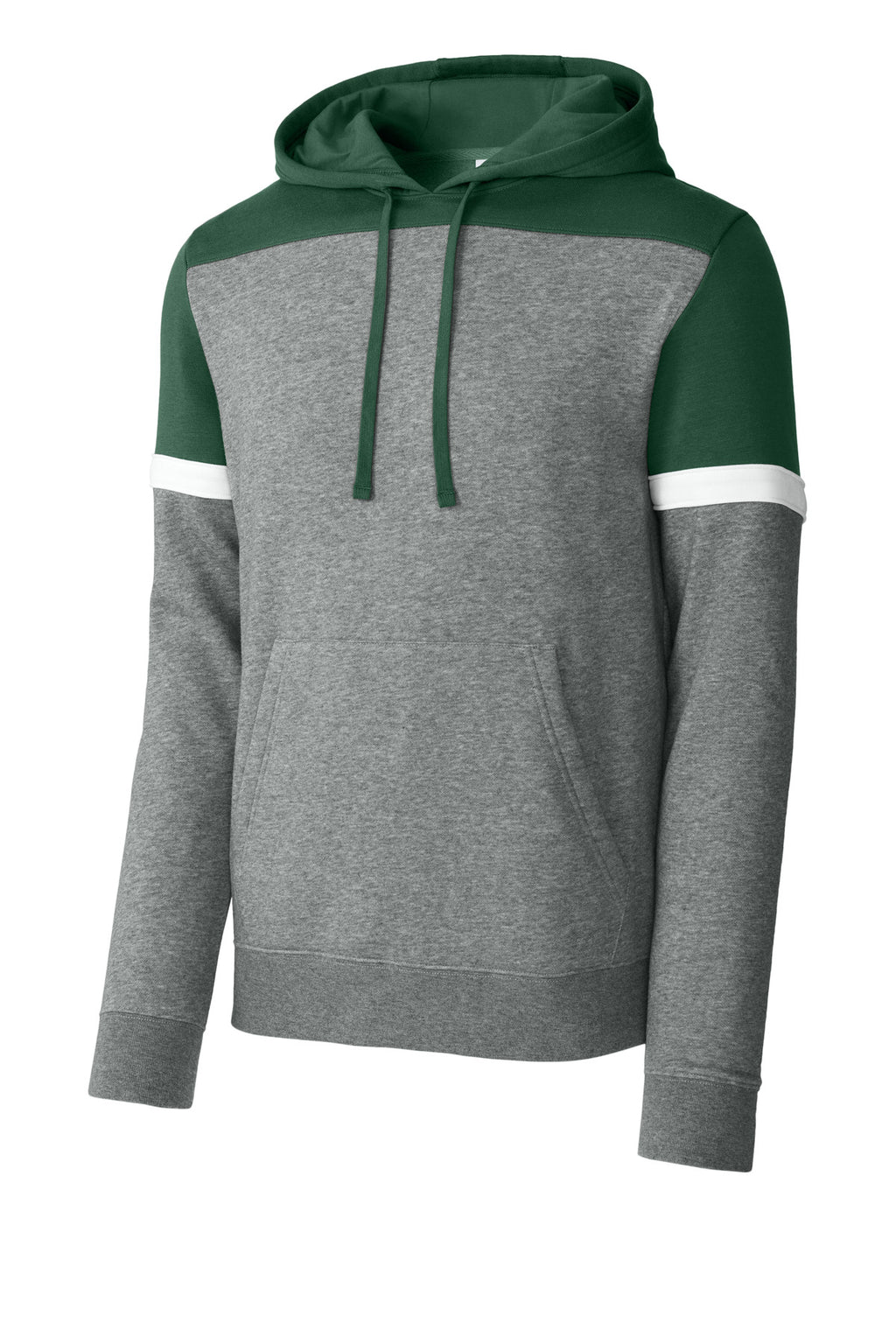 Sport-Tek STF205 Tek Drive Fleece Colorblock Hoodie