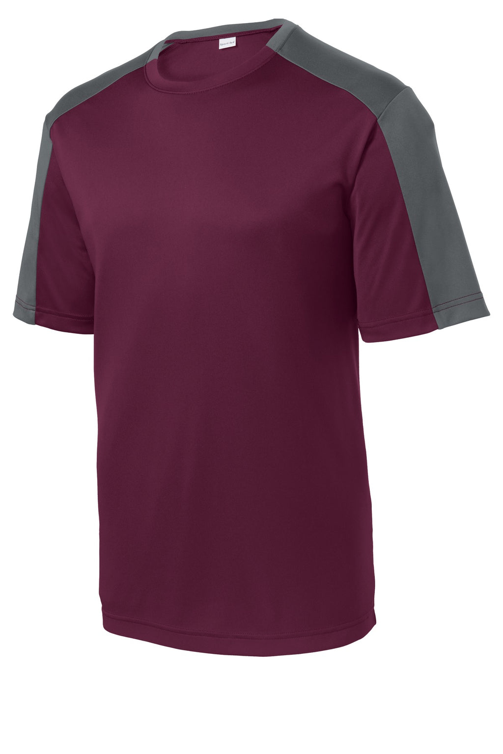 Sport-Tek ST354 Tek PosiCharge Competitor Sleeve-Blocked Tee