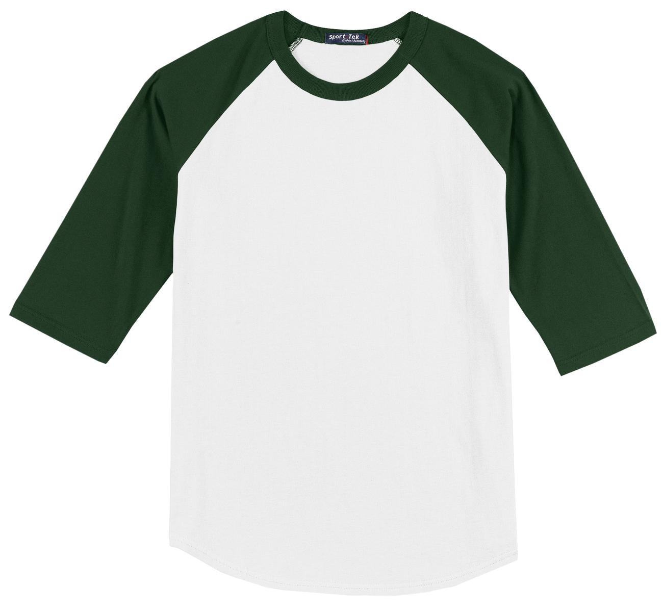 Sport-Tek T200 Tek Colorblock Raglan Jersey