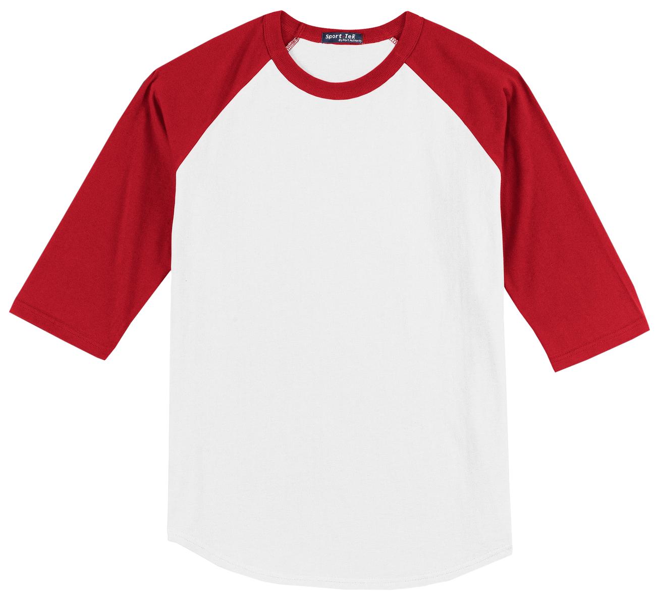 Sport-Tek T200 Tek Colorblock Raglan Jersey