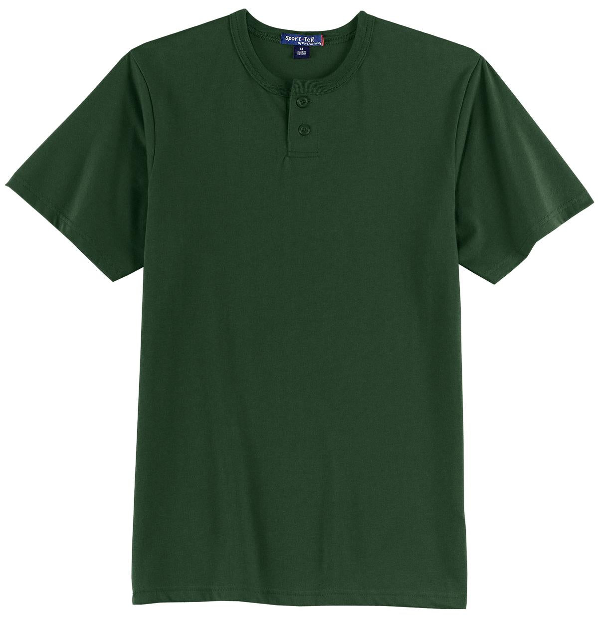 Sport-Tek T210 Tek Short Sleeve Henley