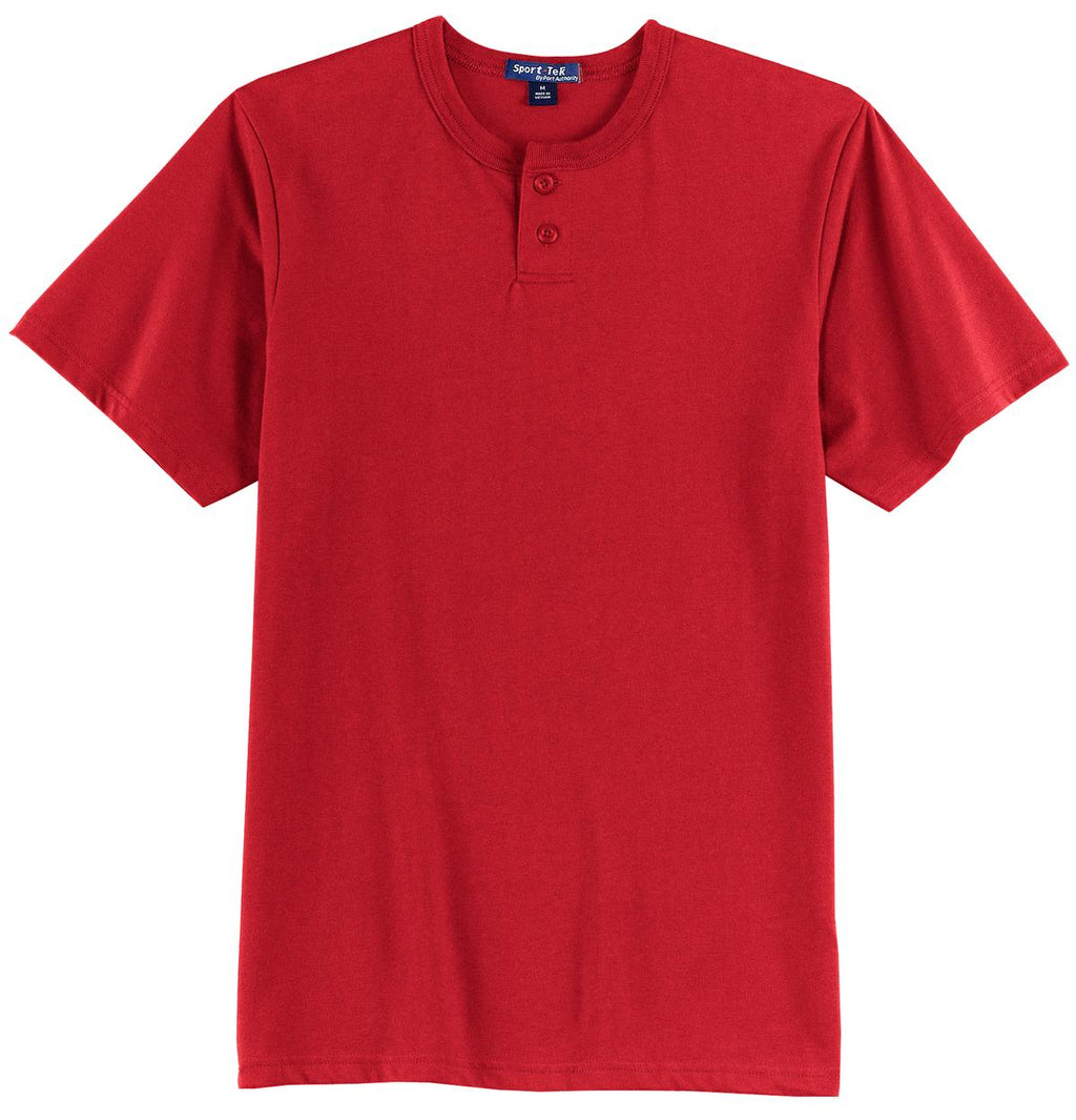 Sport-Tek T210 Tek Short Sleeve Henley