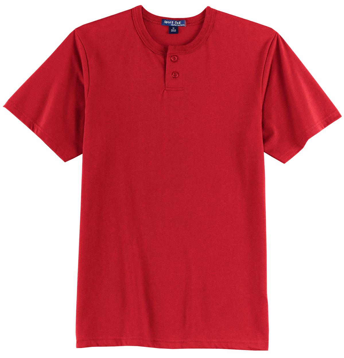 Sport-Tek T210 Tek Short Sleeve Henley