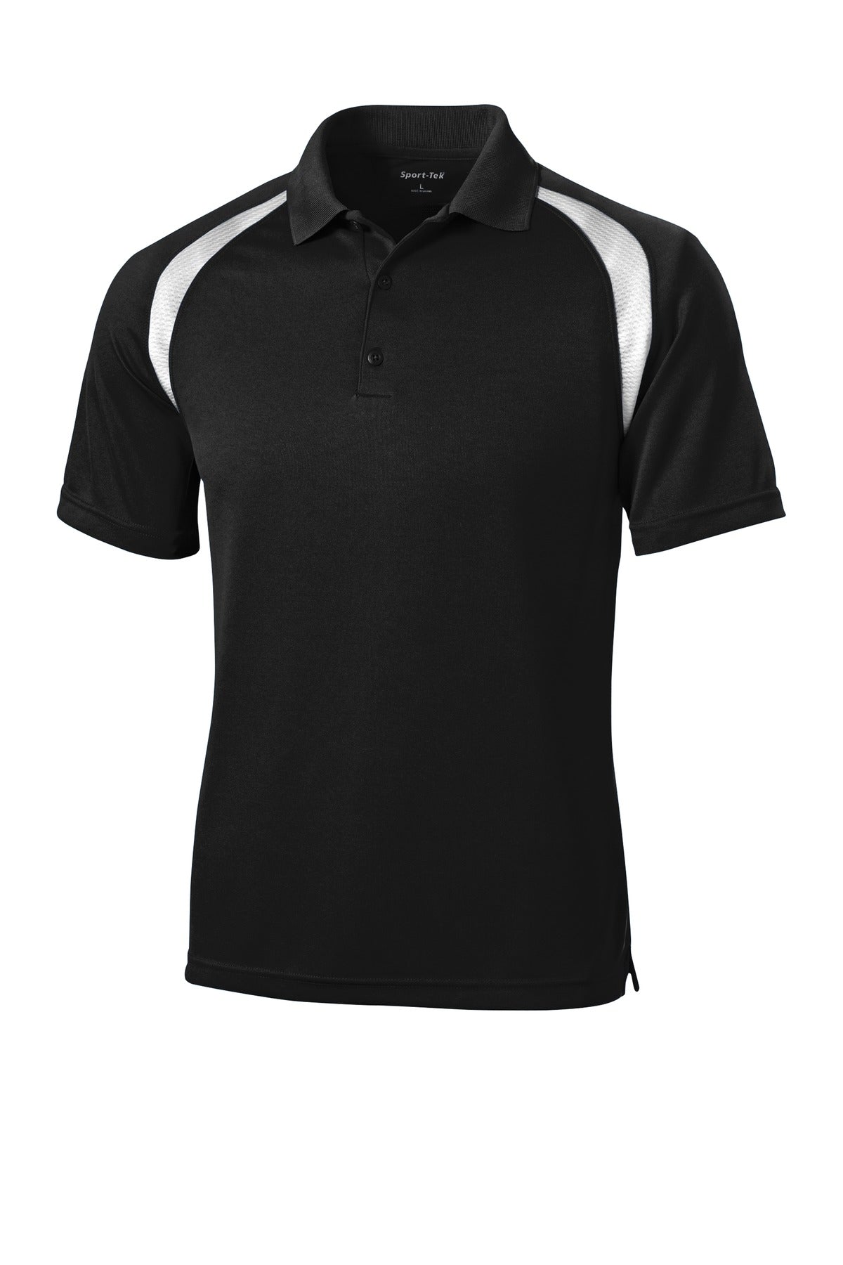 Sport-Tek T476 Tek Dry Zone Colorblock Raglan Polo