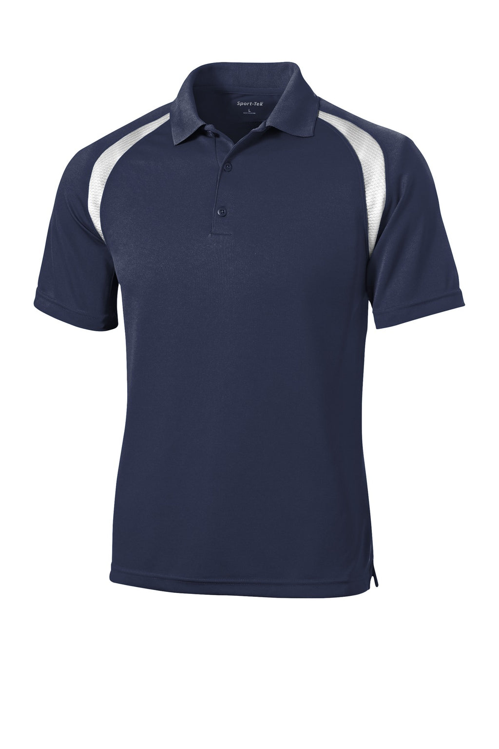 Sport-Tek T476 Tek Dry Zone Colorblock Raglan Polo