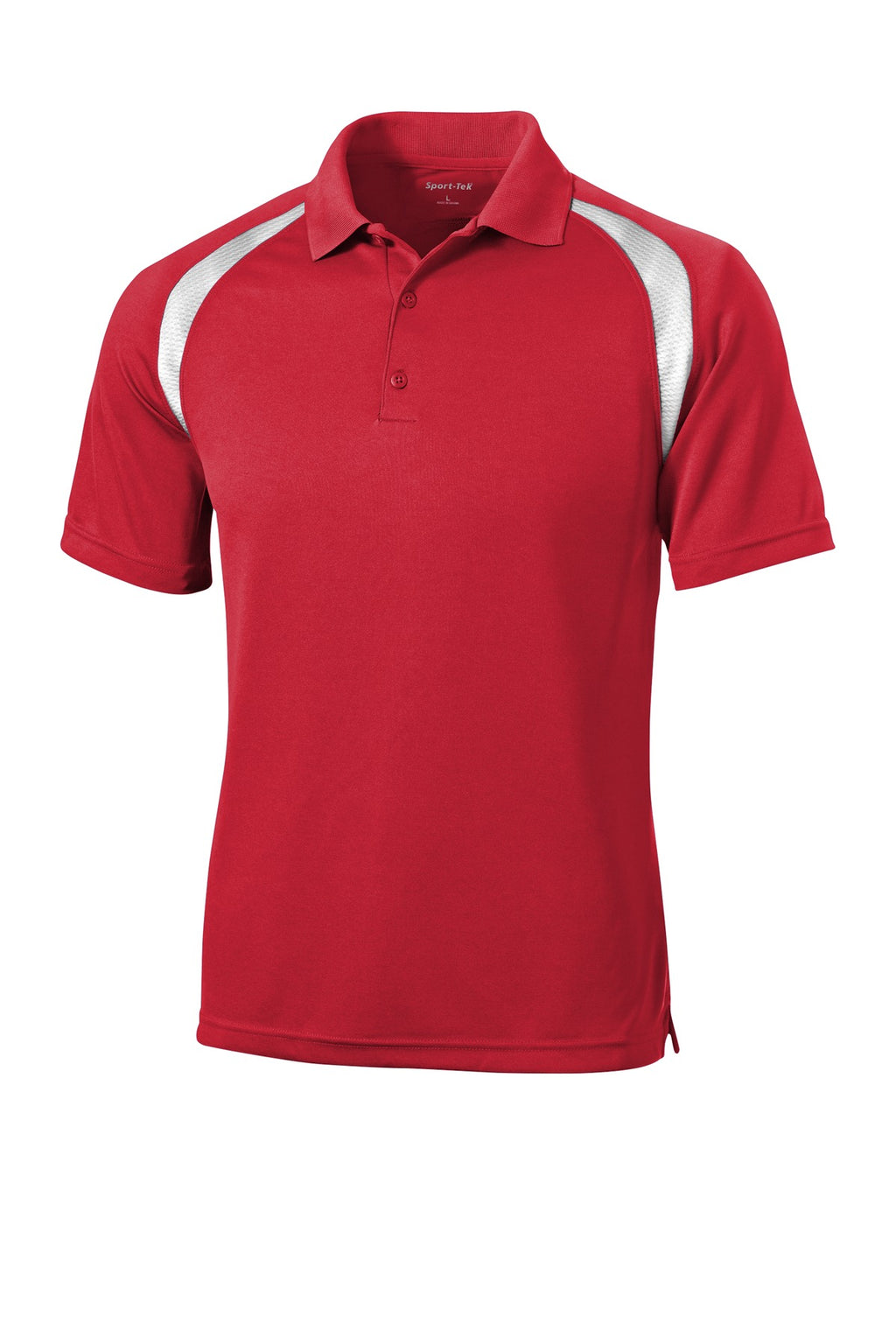 Sport-Tek T476 Tek Dry Zone Colorblock Raglan Polo