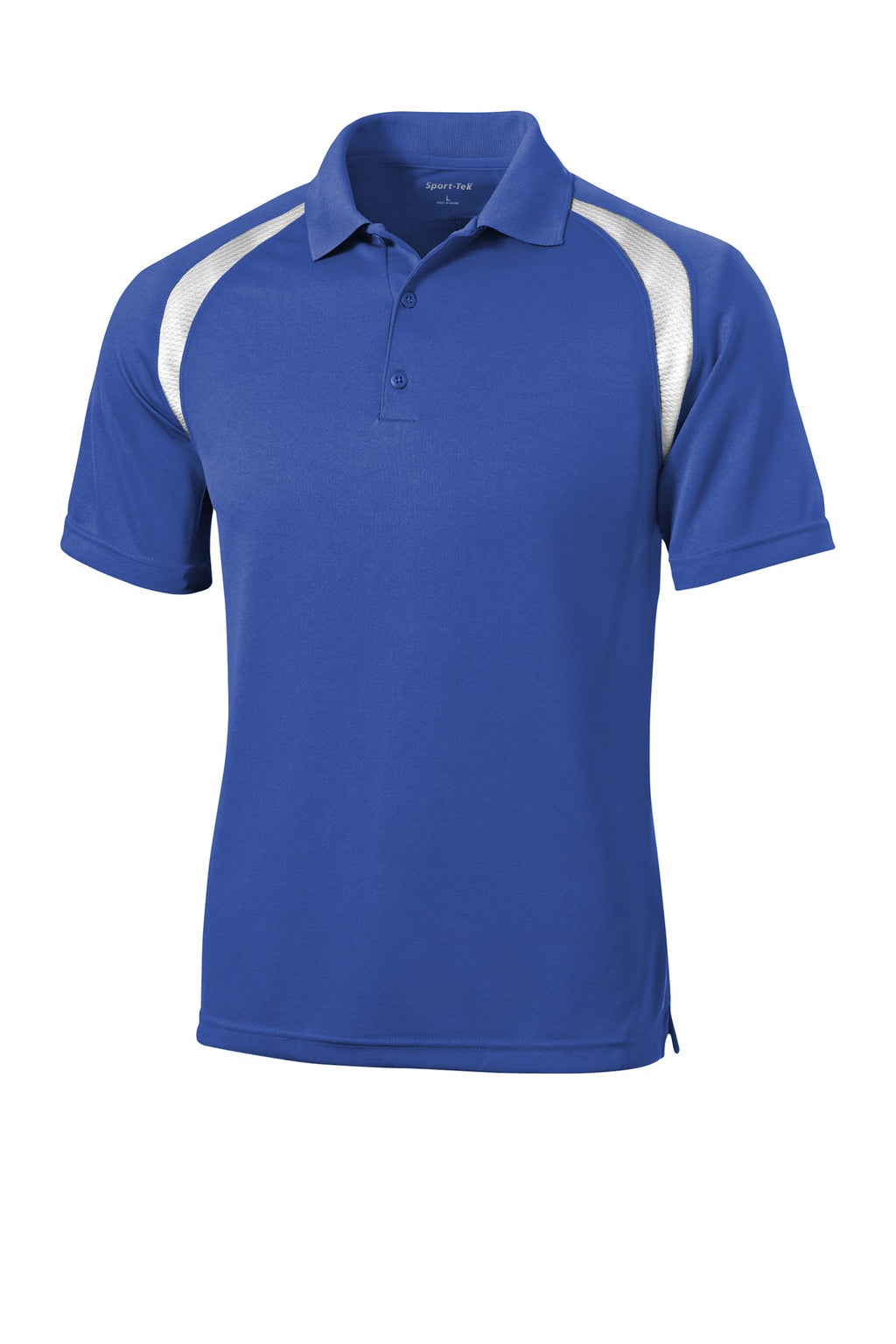 Sport-Tek T476 Tek Dry Zone Colorblock Raglan Polo