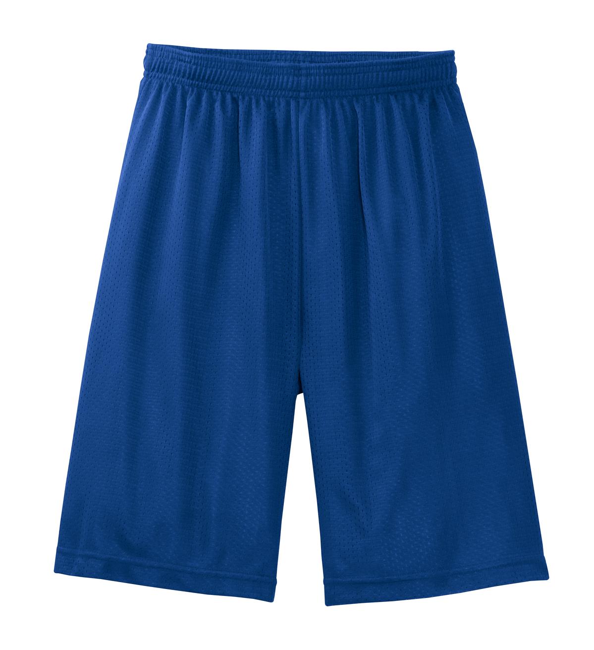 Sport-Tek T515 Tek Long Mesh Short