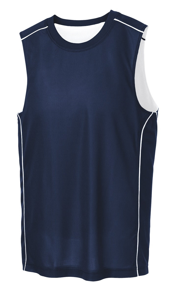 Sport-Tek T555 Tek PosiCharge Mesh Reversible Sleeveless Tee