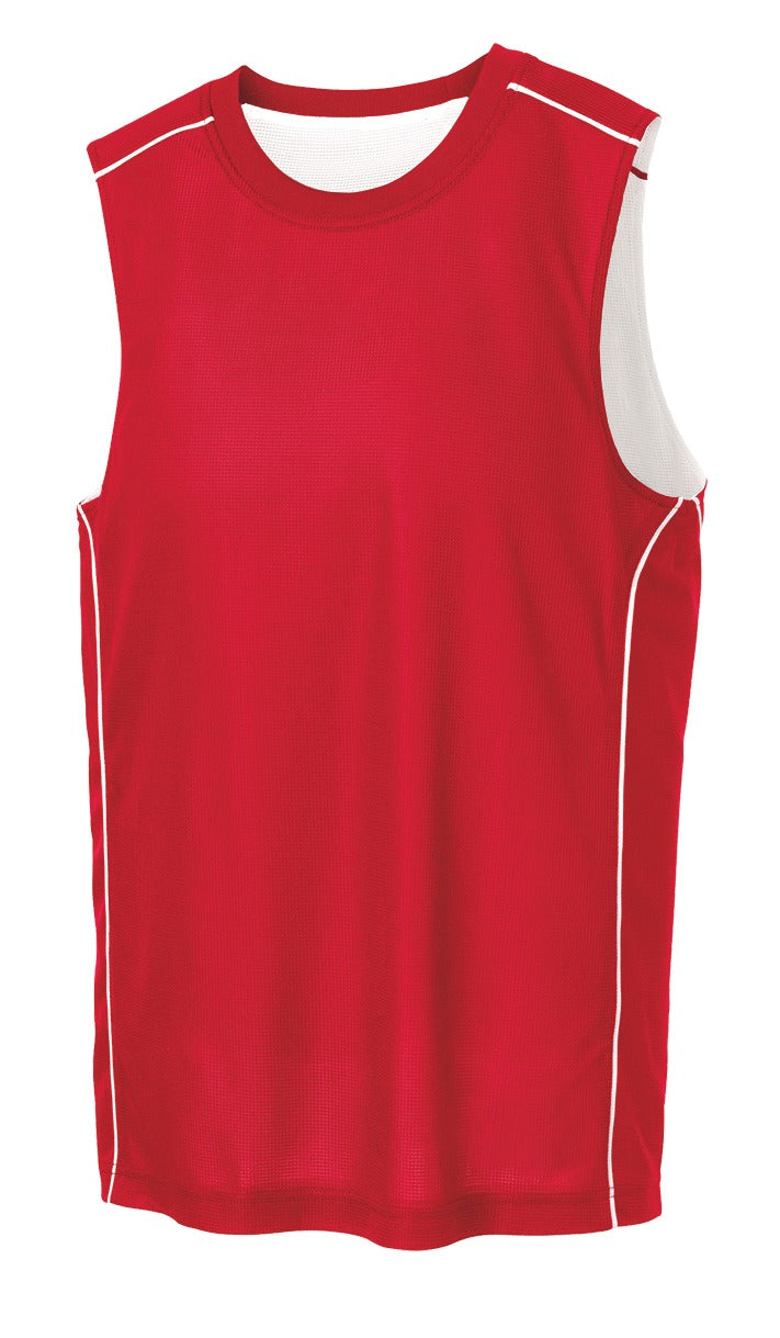 Sport-Tek T555 Tek PosiCharge Mesh Reversible Sleeveless Tee