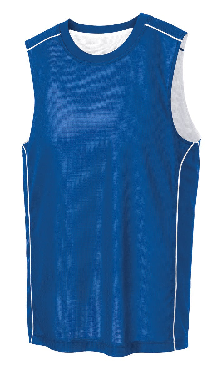 Sport-Tek T555 Tek PosiCharge Mesh Reversible Sleeveless Tee