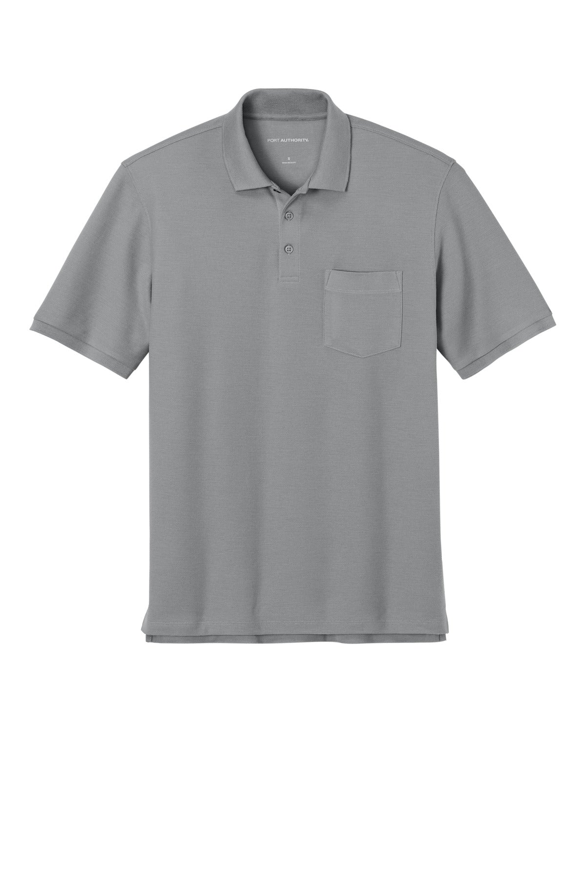 Port Authority TLK200P Port Authority Tall Wearever Signature Pique Pocket Polo