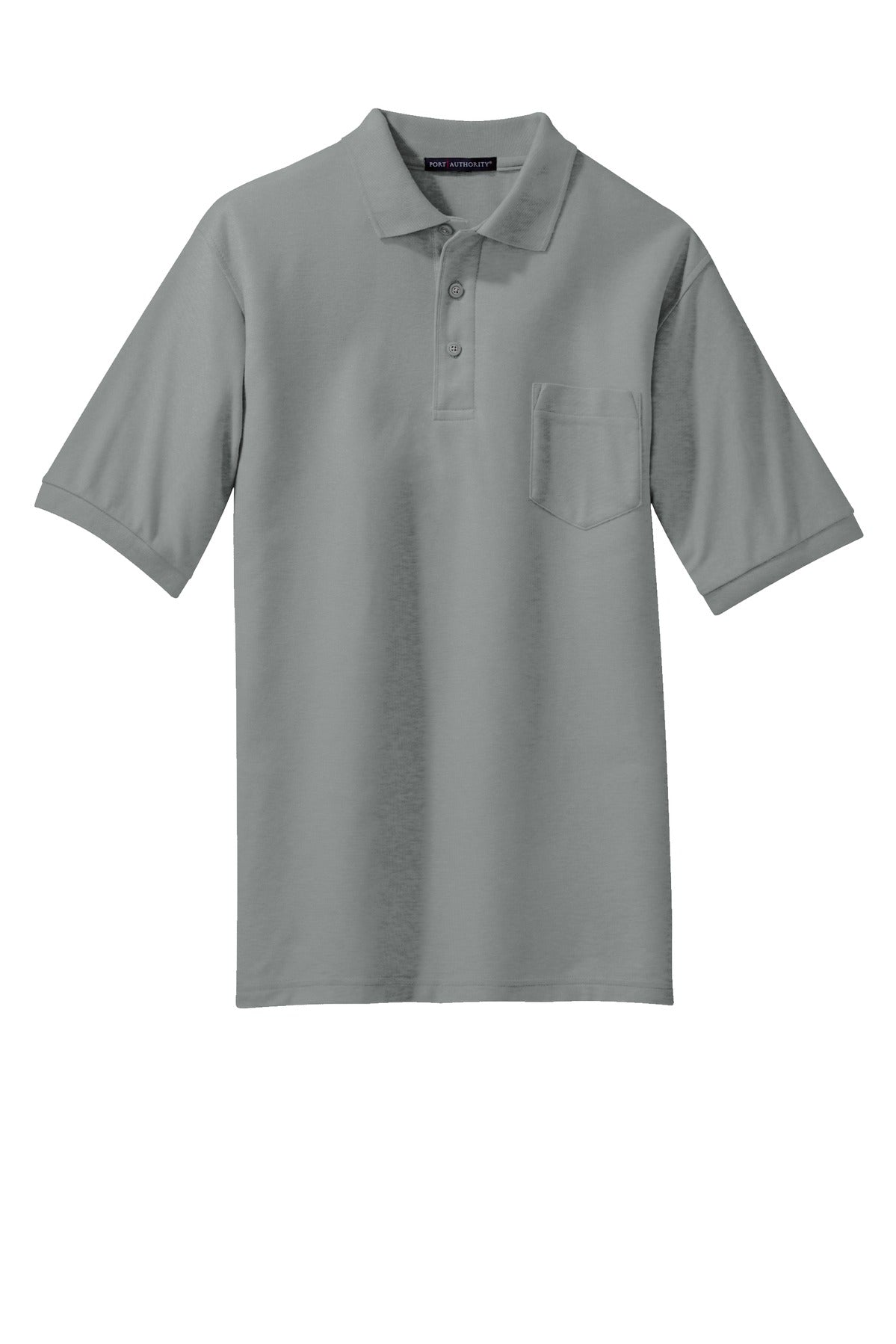 Port Authority TLK500P Port Authority Tall Silk Touch Polo with Pocket