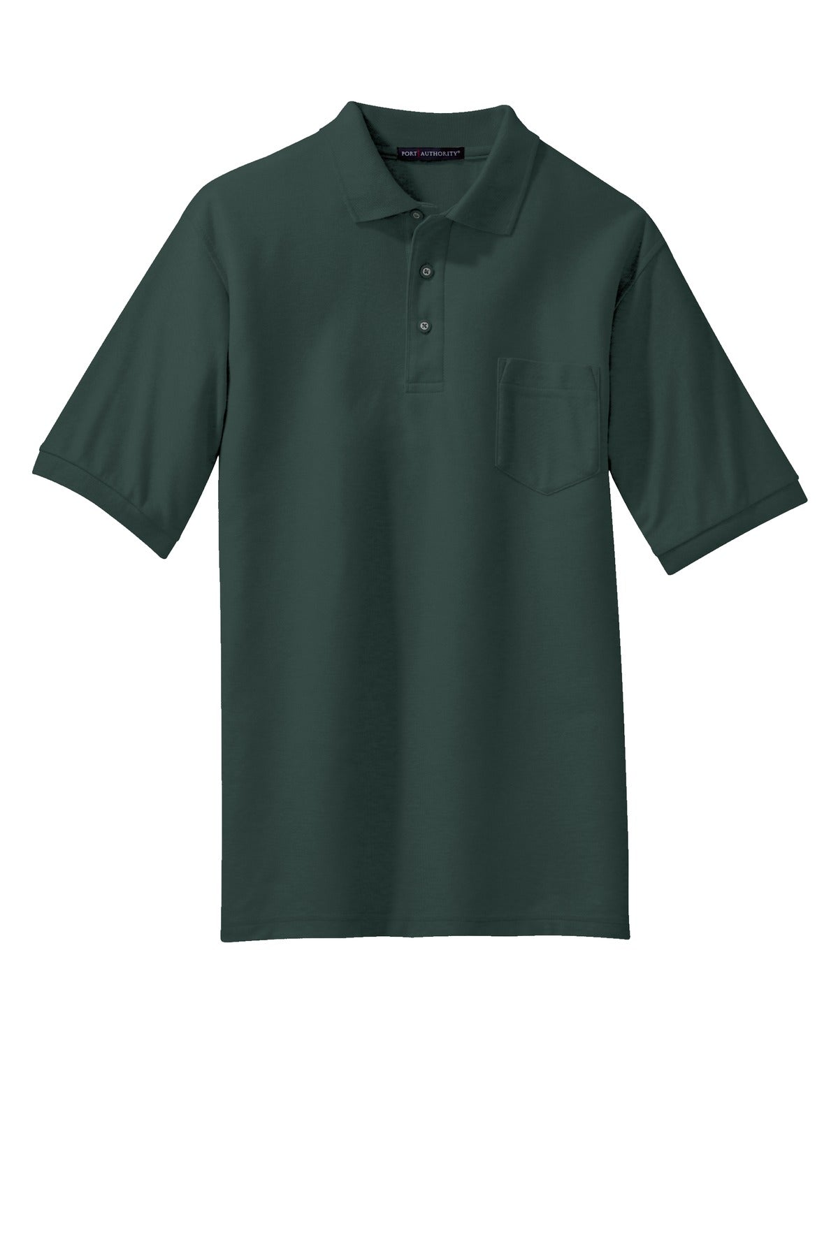 Port Authority TLK500P Port Authority Tall Silk Touch Polo with Pocket